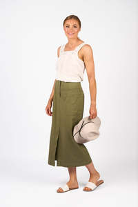 Knewe: Knewe Bay Skirt-Olive