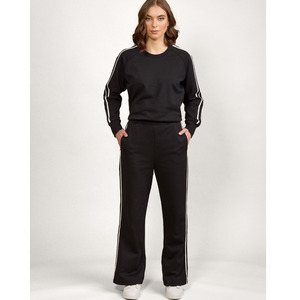 Knewe: Rebel Wide Leg-Black