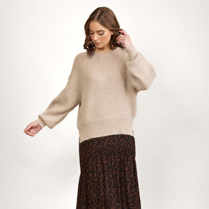 Knewe: Note Sweater-Oatmeal