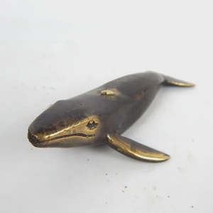 Living: Brass Whale