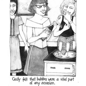 Living: Cecily Tea Towel Vital Bubbles