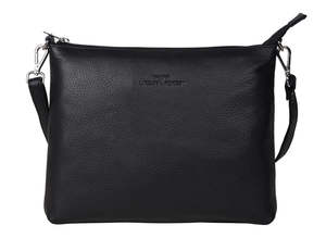 Handbags Wallets: Emma Leather Sling Bag Rambler Black