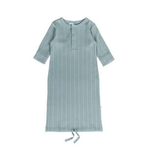 Products: Woolbabe Henley Gown-Tidemarl
