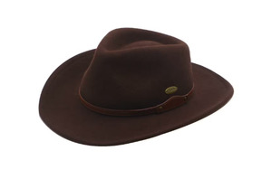 Brooklyn  Wool Hat-Brown