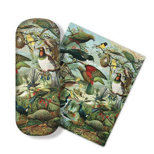Glasses Case Set NZ Native Birds