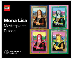 Lego Mona Lisa Jigsaw
