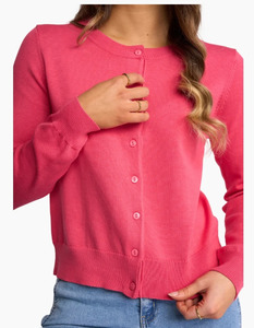 New Arrivals: Knewe Mimi Cardi-Ruby