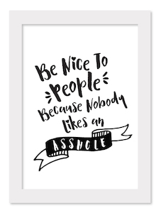 Big People: Be Nice To People