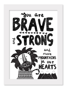 Black: Campfire Print