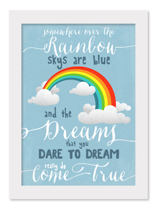 Blue: Somewhere Over The Rainbow