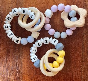 Teething Rings - Personalised - Little Roo