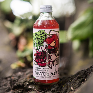 Products: Be Cherry Afraid Organic Soda - Little Shaggery Farm
