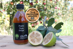 Products: 300ml Organic Feijoa Vinegar (Box of 3) - Little Shaggery Farm