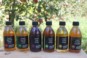 Products: 300ml Organic Vinegar - Mixed Box of 3 (You Choose) - Little Shaggery Farm