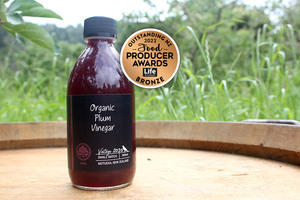 300ml Organic Plum Vinegar (Box of 3) - Little Shaggery Farm