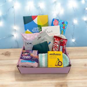 Self Care Period Boxes: Unwind & Shine Teen Period Box FREE SHIPPING