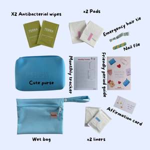 Hush Period Kit: Hush Period Kit - Cotton Candy Blue - COMING 1ST DEC