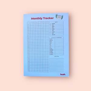 Add Ons: Monthly tracker - blue