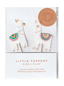 Products: Llama Cupcake Toppers Cute Cake Decorations Little Toppers NZ