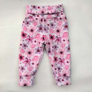 Grow With Me Small 0 6m: 0-6 M Grow With Me Pants "Floral" SMALL