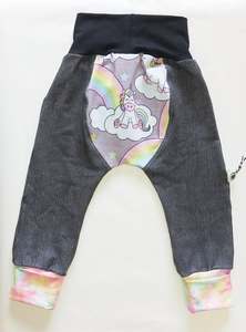 Grow With Me Pants Unicorns  Size 1-3 years/L