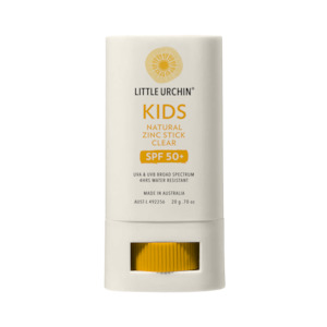Natural Summer Essential: KIDS Natural Zinc Stick Clear, SPF 50+