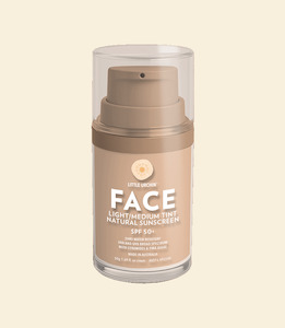 NATURAL FACE LIGHT-MEDIUM TINT SPF 50+, 50G