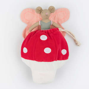 PLAYTIME: Meri Meri Toy | Mouse Mini in Mushroom Bag