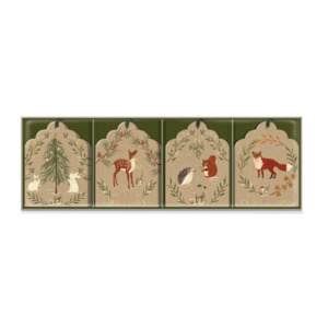 Molly & Rex - Woodland Christmas Diecut Gift Tags