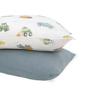 Little Unicorn Pillowcase 2 Pack | Work Trucks