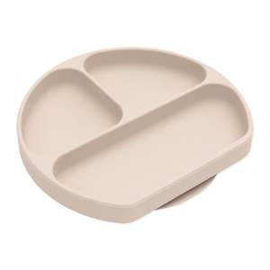 Bumkins: Bumkins Silicone Grip Dish | Sand