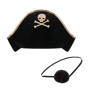 Pirate Dress-Up Set Black
