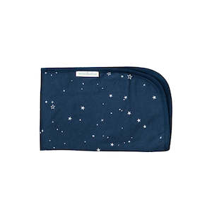 Woolbabe Merino/Organic Cotton Swaddle/Blanket | Stars Tekapo