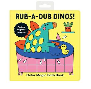 Bath Cloth Books: Magic Bath Book | RUB-A-DUB DINOS