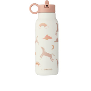 Gift Pre Schooler: Liewood Falk Water Bottle 350ml | Dream Ecru