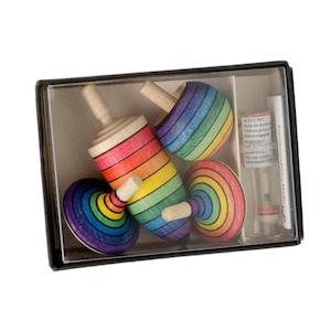 Mader Spinning Top Learning Set Rainbow