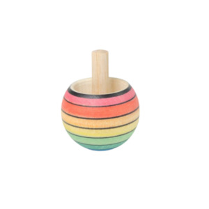 Mader Spinning Tops: Mader SPINNING TURN TOP Rainbow