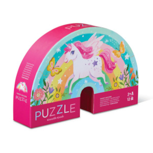 Crocodile Creek Jigsaw | 12pc Mini Puzzle | Sweet Unicorn