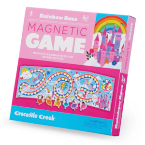 Crocodile Creek: Crocodile Creek Magnetic Game | Rainbow Race
