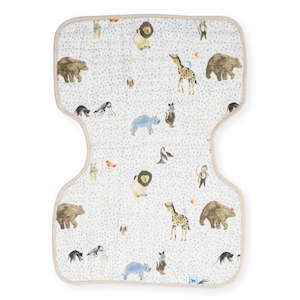 Little Unicorn: Little Unicorn Muslin Burp Cloth | Party Animals
