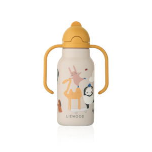 Liewood Kimmie Water Bottle 250ml | Around the World