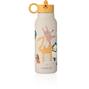 Liewood Falk Water Bottle 350ml | Around the World