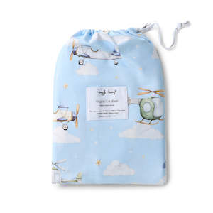 Fitted Cot Sheet | Taking Flight