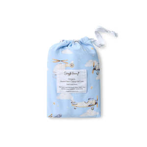 Fitted Bassinet Sheet | Changing Mat Cover | Taking Flight