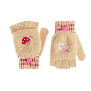 Alpine Fairisle Knitted Gloves 3-6 Years