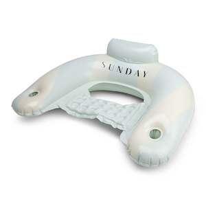 Swim Essentials Hammock Lounge Float | Beach Club Stripe