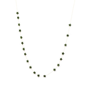 Muskhane Malla Stars Garland MINI | Olive