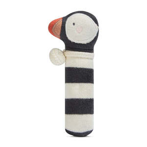 Knitted Rattle | Puffin