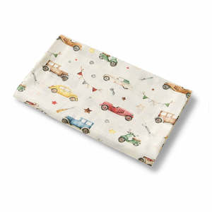 Snuggle Hunny: Organic Muslin Wrap | Vintage Cars