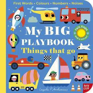 Non Fiction Books: My BIG Playbook THINGS THAT GO (With Felt Flaps)